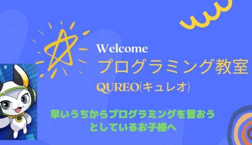 QUREO(キュレオ)ではじめるプログラミング-早くから学ぶ方がイイワケ